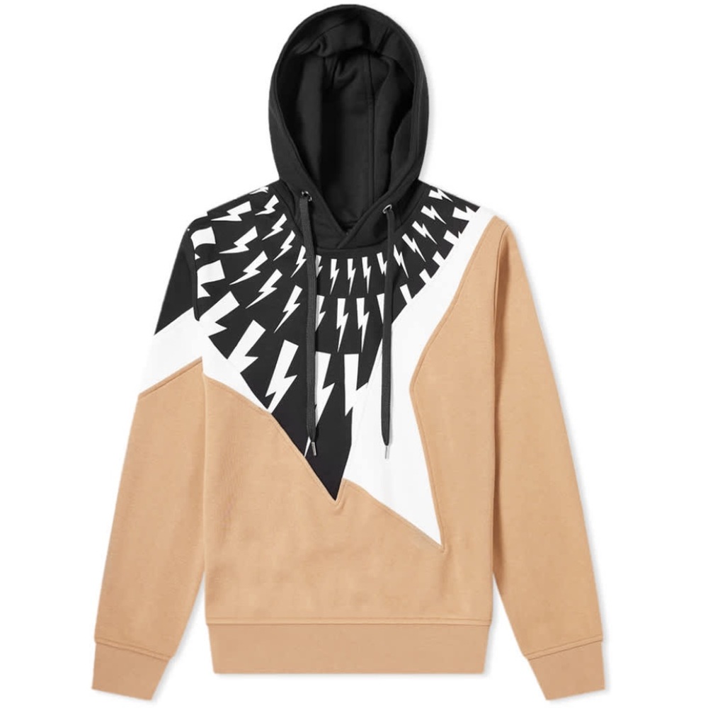 Neil Barrett Lightening Bolt Hoodie